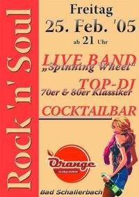 Rock 'n' Soul@Orange Club Lounge