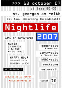 Nightlife 2007@Brandstatt-Wiesn