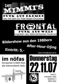 Punk! Frontal + Mimmis@Nöfas/AlteRahmenfabrik
