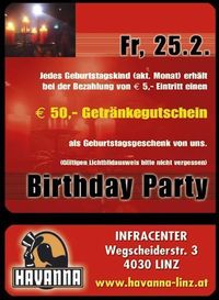 50-€uro Birthday Party@Havanna (Nachtmeile)