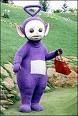 Gruppenavatar von Teletubbies gehören für kleine Kinder verboten wegen der Handtasche von Tinky-Winky