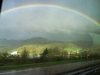 Ich bin fest davon überzeugt, dass am Ende des Regenbogens ein Schatz auf mich wartet!