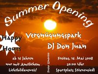 Summer Opening@Sportplatz