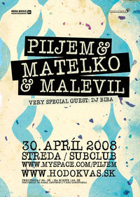 Pii Jem, Malevil, Matelko LIVE@Subclub