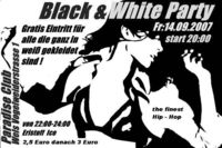 Black and White Party@Paradise Club