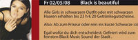 Black is beautiful@Lava Lounge Linz