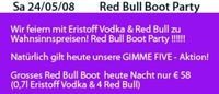 Red Bull Boot Party@Fledermaus