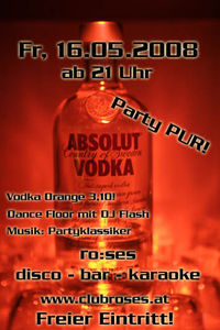 Vodka Party@ro:ses disco - bar - karaoke