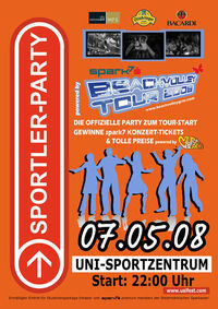 Sportler-Party pw. by spark7 BeachvolleyTour@Uni-Sportzentrum