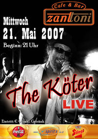 The Köter - Live@Cafe & Bar Zanttoni