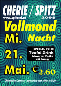 Vollmond Nacht@Tanzcafe Cherie Spitz