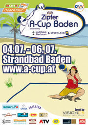 Zipfer Beachvolleyball A-Cup@Strandbad Baden