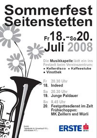 Sommerfest Seitenstetten@Vereinszentrum