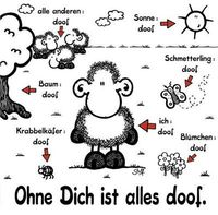 Gruppenavatar von ich doof schule doof sonne doof und alles doof !!!!