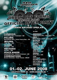 Drops Reflections presents: Urban Art Forms Samsara Stage Official After Party @Strombauamt