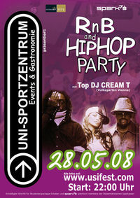 RnB and Hip Hop Party@Uni-Sportzentrum