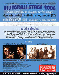 Bluegrass Stage 2008@Hviezdoslavovo Námestie