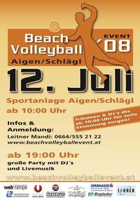 Beachvolleyball Event Aigen/Schlägl@Sportanlage Aigen/Schlägl