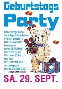 Geburtstagsparty