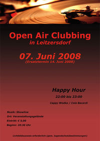 Open Air Clubbing@Veranstaltungsgelände