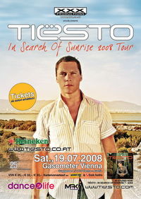 XXX Productions presents: TIESTO – Back in Vienna@Gasometer - planet.tt