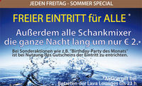 Sommer Special@Lava Lounge Linz