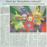 Gruppenavatar von Teletubbis machen schwul