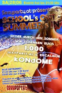 School´s out Summer´s in