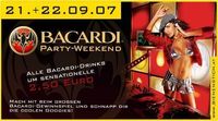 Bacardi Party Weekend@Bienenstich