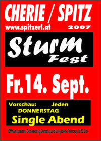 Sturm Fest@Tanzcafe Cherie Spitz