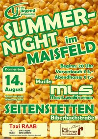 Summernight im Maisfeld@Maisfeld