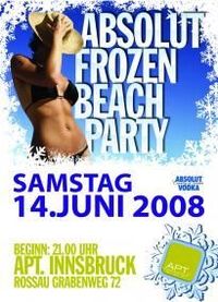 Absolut Frozen Beach Party@Apt Club