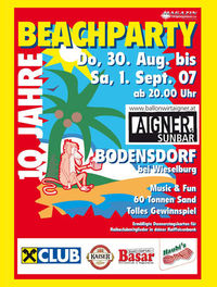 Beachparty 2007@Aigner, Bodensdorf