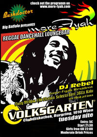 Reggae Dancehall Loungebar@Volksgarten Banane