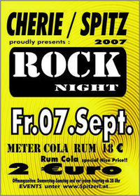 Rock Night@Tanzcafe Cherie Spitz