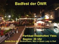 Badfest der Österreichischen Wasser@Parkbad Waidhofen an d