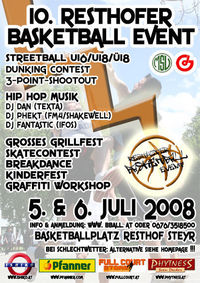 10. Resthofer Basketball Event 2008@Basketballplatz Resthof