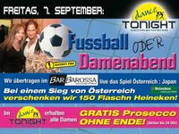 Fussball oder Damenabend@DanceTonight