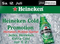 Heineken Cold Promotion@BarBarossa