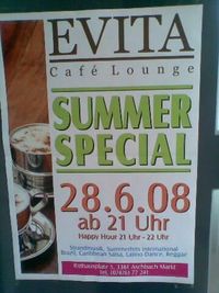 Summer Special@Evita Cafè Lounge