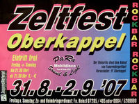 DISCO NIGHT, Zeltfest Oberkappel@Sportplatz