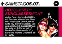 Hot Summer  - Sunglasses Night