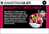 Beach Party mit Dj Toka