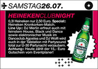 Heineken Club Night@Musikpark-A1