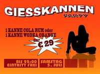 Gießkannenparty