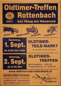 Oldtimertreffen 2007 in Rottenbach@ - 