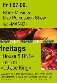 Black Music & Live Percussion Show