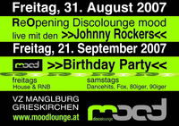 ReOpening live@Mood Discolounge