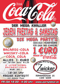 1,-/1,50 EURO PARTY mit DJ Olmeca