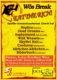 WösBreak Schulschlussfestival@Alter Schl8hof Wels